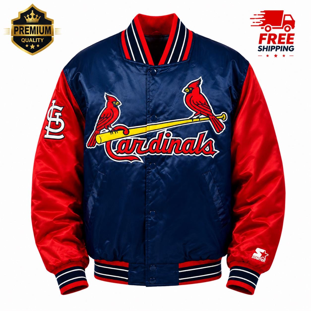 90s cardinals jacket - Etsy 日本