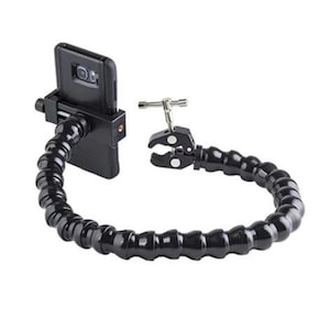 Phone Holder w/Mini Clamp 24 inch Arm