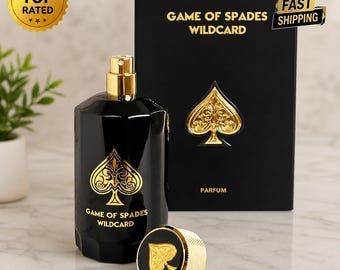 Game Of Spades Wildcard 3.4 Oz Unisex Parfum Spray By Jo Milano New In Box