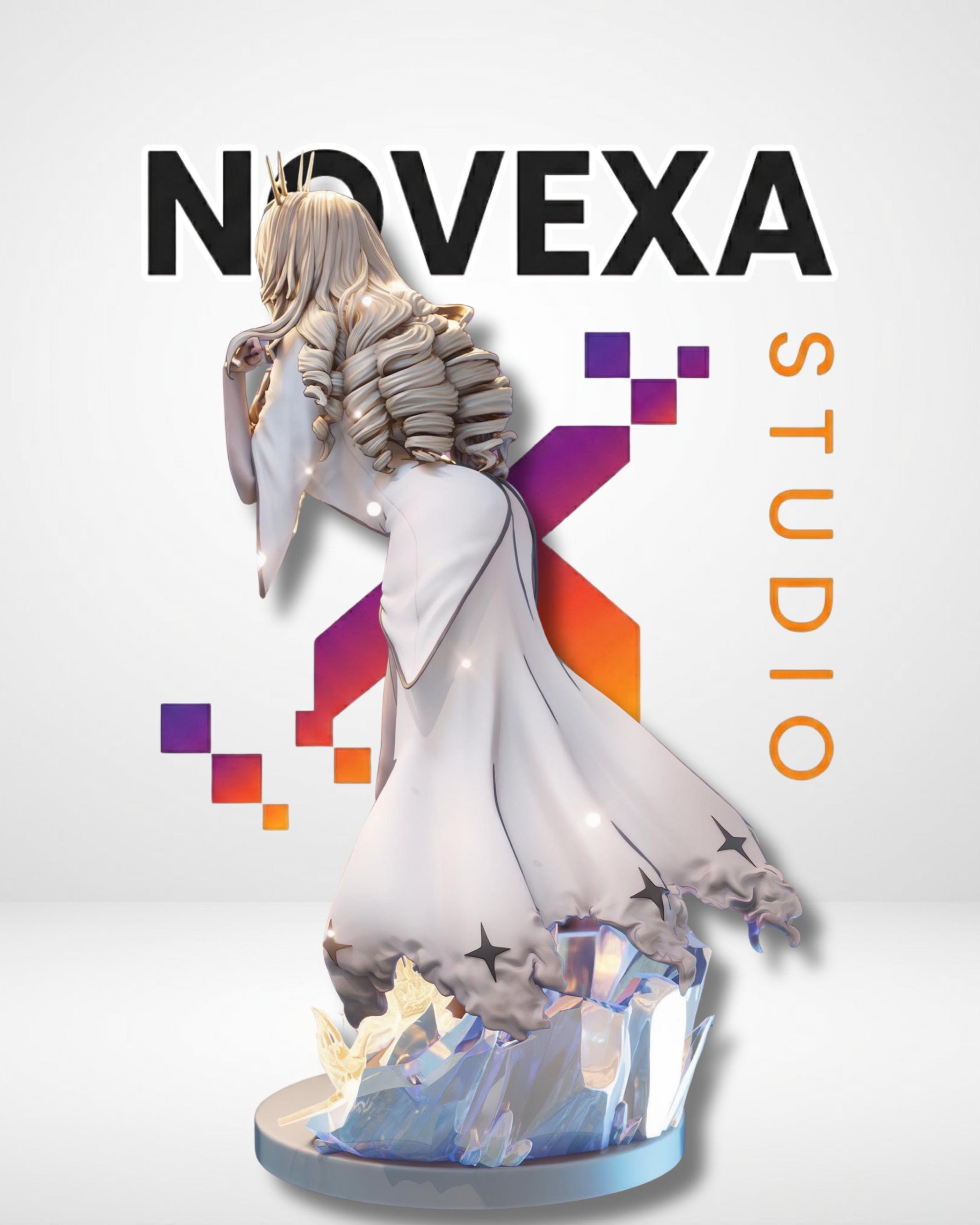 Crown Inspired Anime STL File – Royal Fantasy Queen 3D Print Model ...