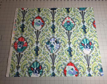 Tula Pink OOP Puppy Dog Eyes - Bluebell - 1 FQ (18" x 22")