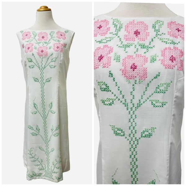 Cross Stitch Dress Etsy