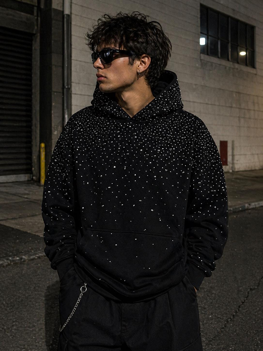 Bandana Amiri Sweatshirt Mens Bandana Hoodie Blue The Webster