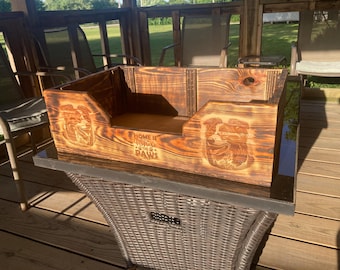 Rustic Dog Bed