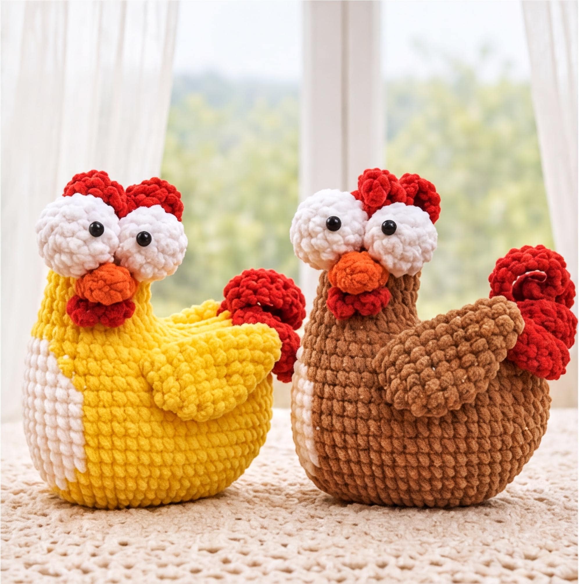 30 Rooster Crochet Patterns to Add Farmhouse Charm to Your Home Decor 34 Funny Chicken Amigurumi Rooster Pattern