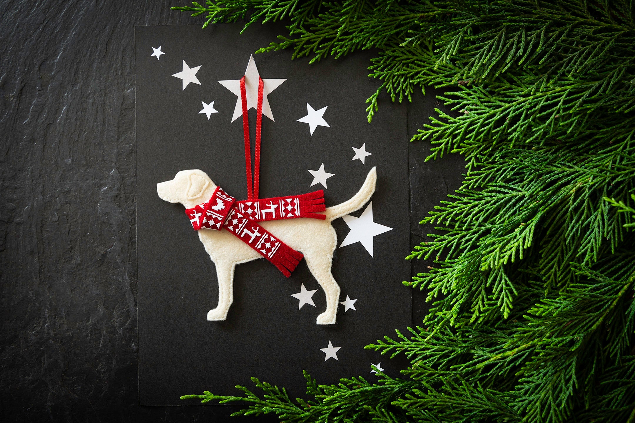 Personalised Labrador Dog Christmas Decoration tree Etsy