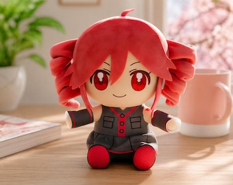 Boneca de Pelúcia Kasane Teto – Brinquedo de Anime Vocaloid, Pelúcia Kawaii, Produto UTAU, Presente de Pelúcia Macia, Pelúcia de Anime
