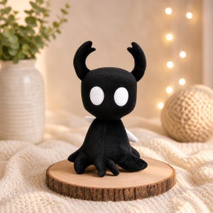 Hollow Knight Plyschset – Knight & Boss Plyschdjur, Silksong-inspirerade gosedjur, Indie-spelsamlarobjekt, Söt spelpresent, Plyschleksak Shadow Ghost