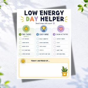 ADHD Summer Structure System for Kids | Visual Routine Bundle (digital ...