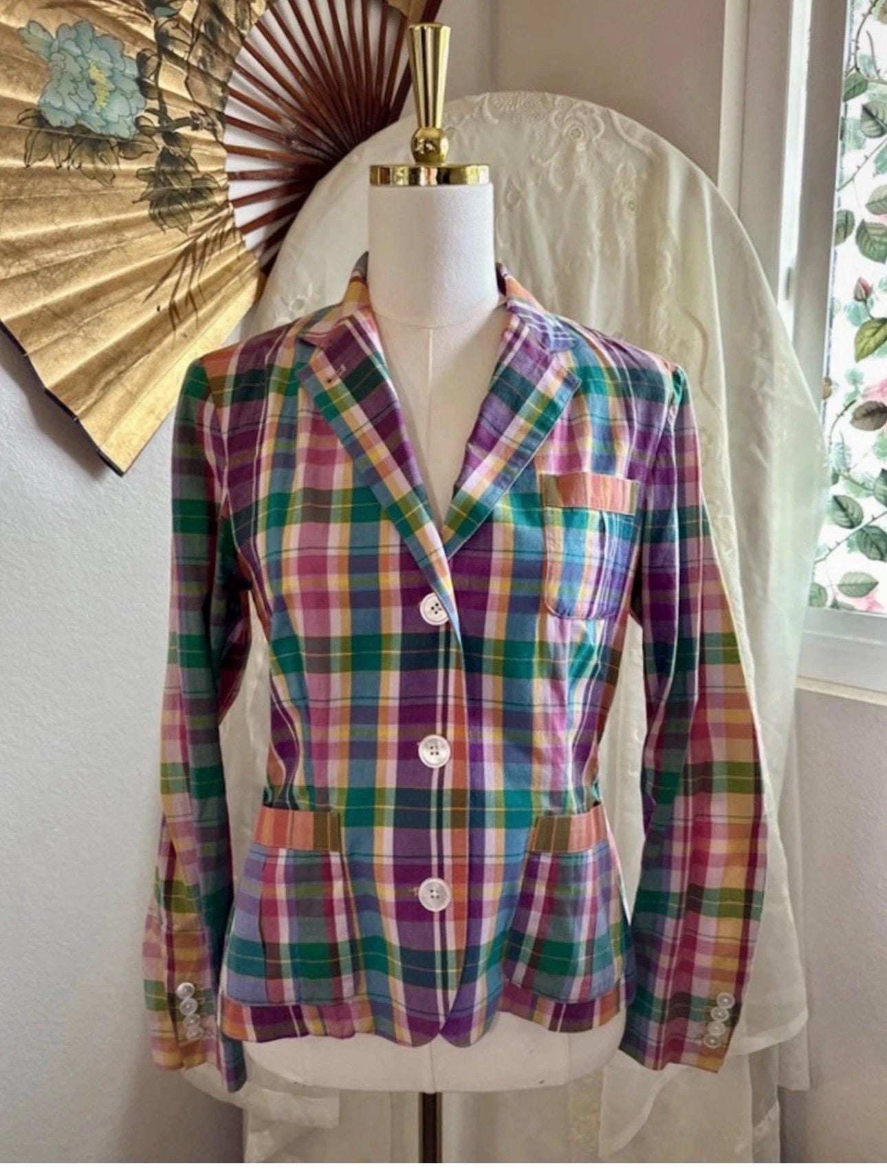 Ralph Lauren Vintage Madras - Etsy
