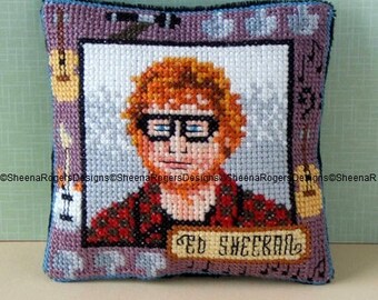 Teacher Appreciation en croissant Cross Stitch Kit Sheena Rogers Designs