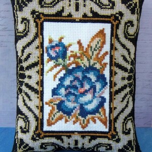 Oriental Peonies Counted Cross Stitch Downloadable PDF Chart, Sheena Rogers Designs
