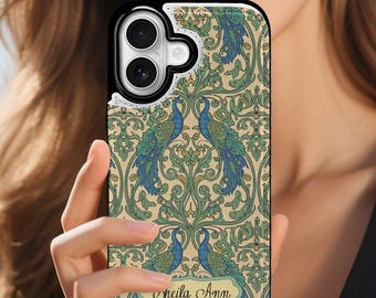 William Morris inspirierte Handyhülle für Apple iPhone 17 Serie - Vintage Floral