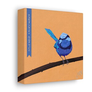 Splendid Fairywren Vogelliebhaber Leinwand Wandkunst