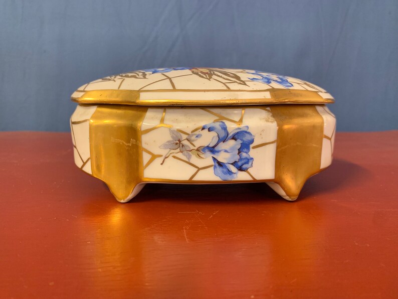 French porcelain box.