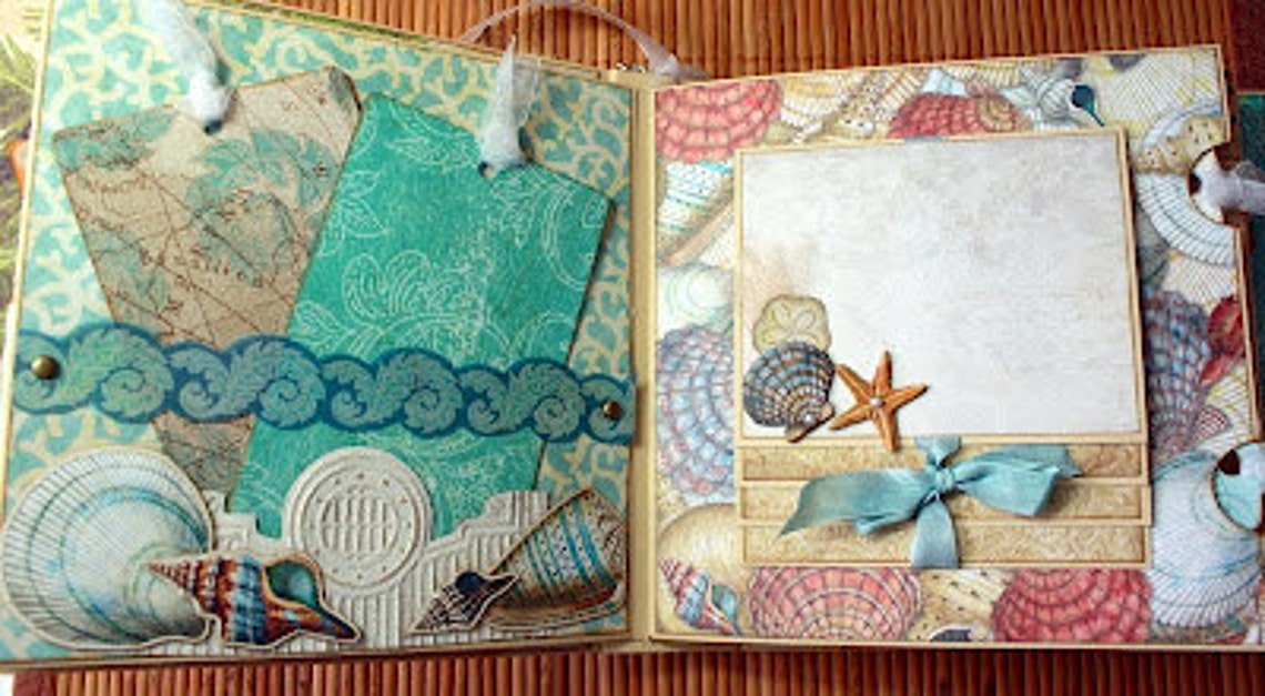 travel scrapbook 8x8