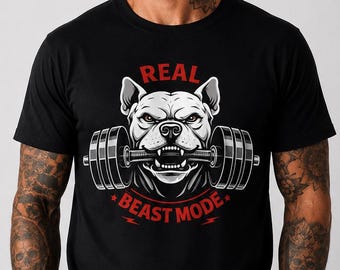 Made to order workout out Pitbull sizes S-3xl