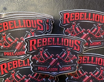 Rebellische Präzisions-Eisen-Sticker