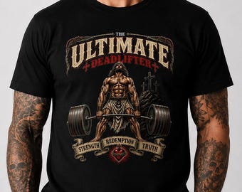 Deadlifter Jesus workout shirt