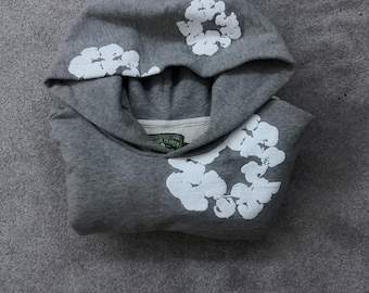 Grey Denim Tears Hoodie