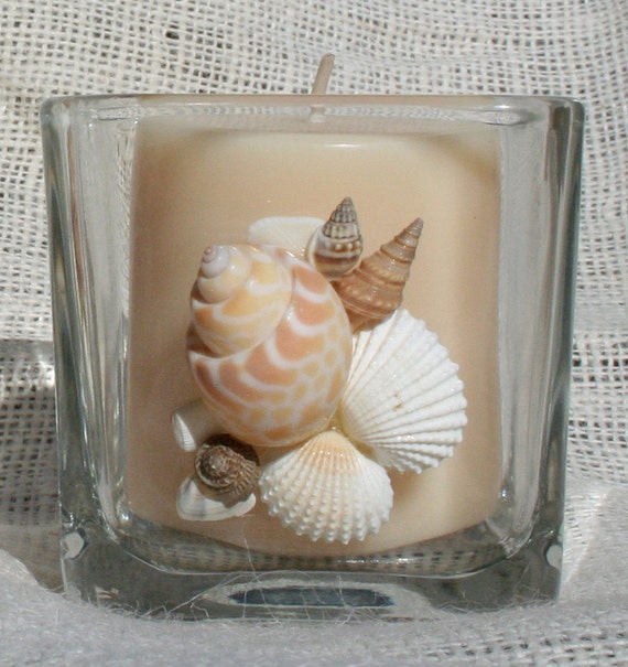 Items similar to Seashell Candle Holder on Etsy