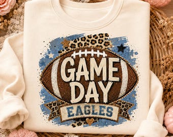 Custom Mascot Game Day PNG, Leopard Football Mascot Sublimation, Retro Distressed Sports Mom, Gold Glitter Paint Splatter Digital Download