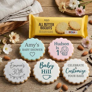 Custom Cookie Stamp, Personalized Fondant Embosser, Baking Tool, Biscuit Press