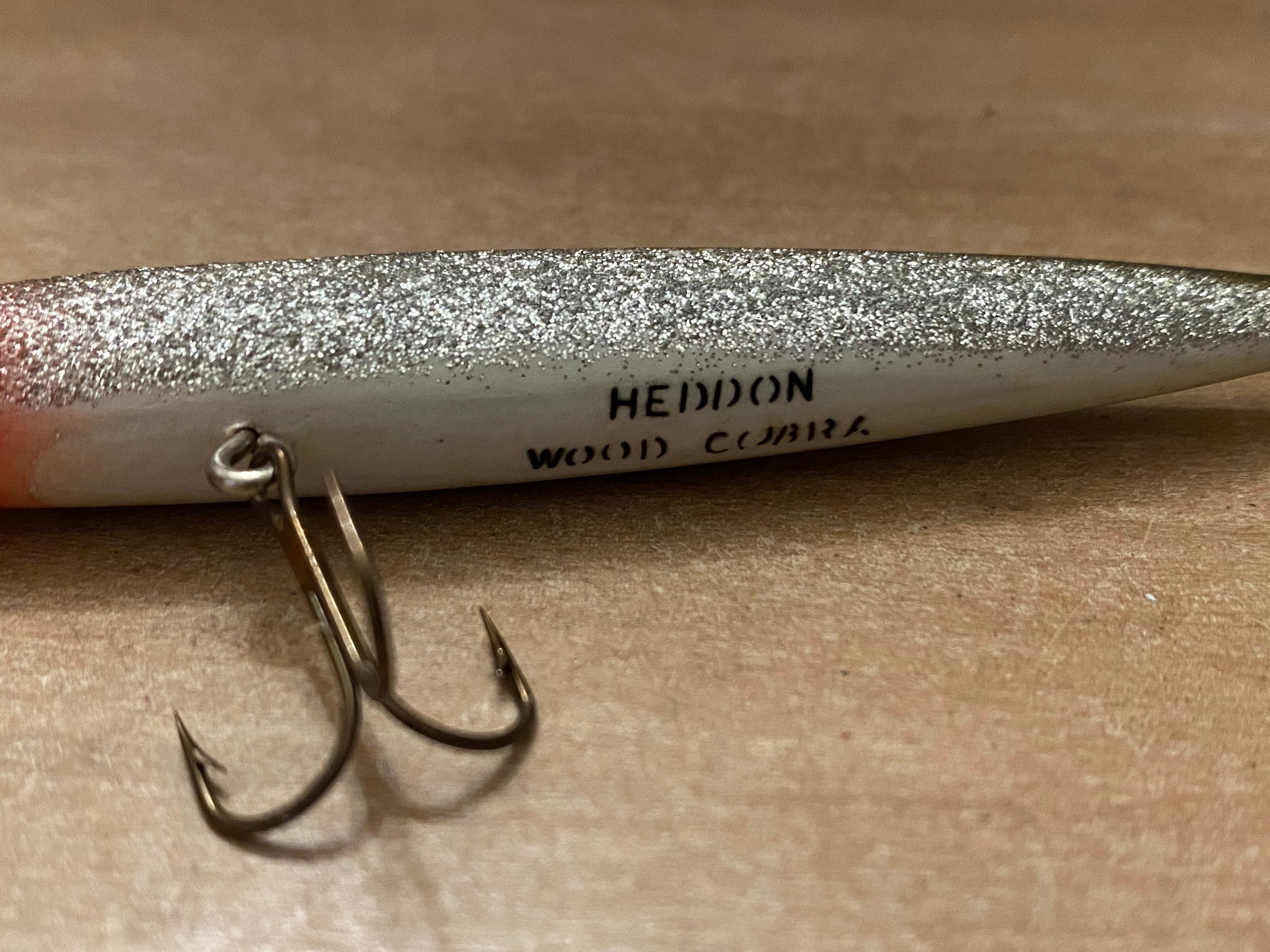 ルアー・フライ 869.HEDDON WOOD SURFACE COBRA Heddon Wood Cobra Fishing Lure - Etsy