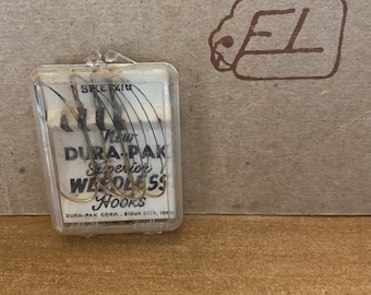 Dura-Pak Superior weedless hooks, in original packaging