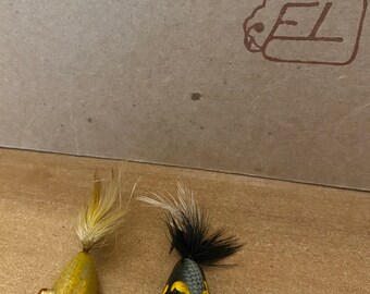 Fly Fishing Popper Lure, set of 2