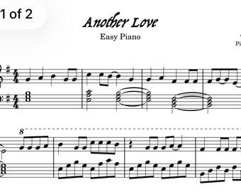 Outro Amor - Tom Adell - Piano Fácil
