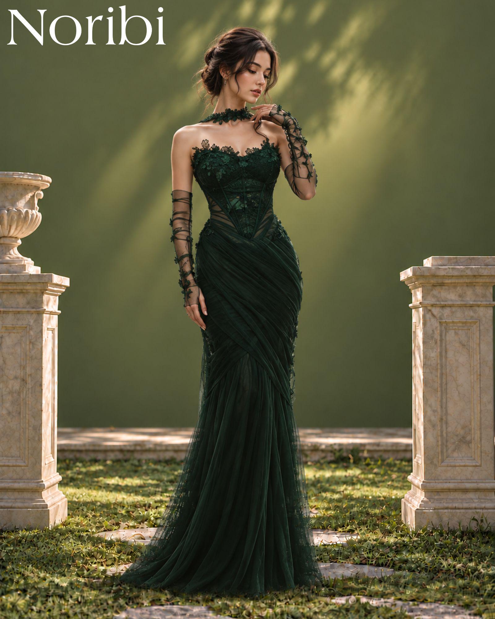 Dark Green Fairy Dress