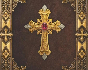 Bibbia etiope con copertina rigida: Canone completo di 88 libri, Enoch, Giubilei, Illustrata