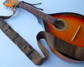 Leather Small Instrument Strap - Adjustable length