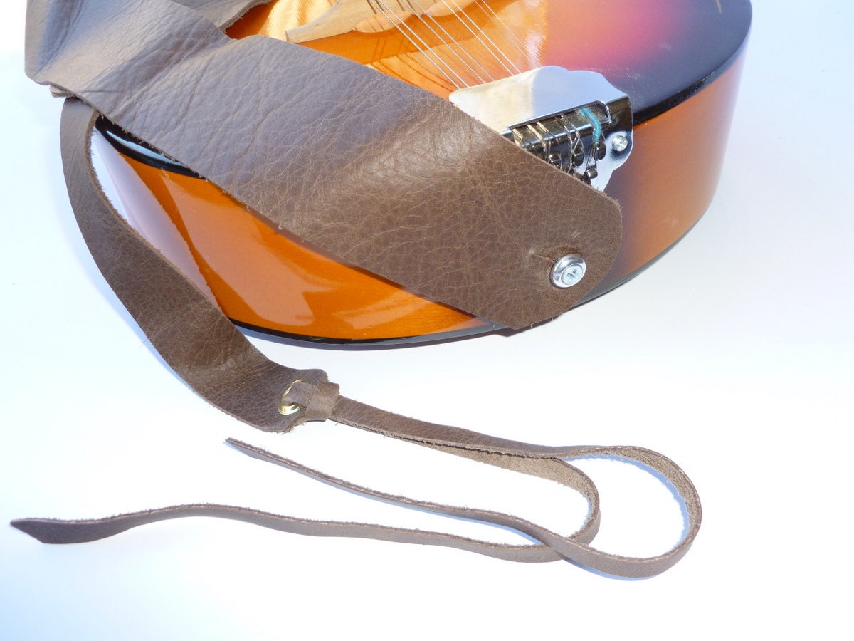 Leather Small Instrument Strap - Adjustable Length - Etsy