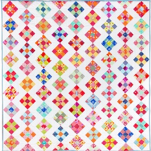 Modèle PDF de courtepointe Bubble and Squeak par Emma Jean Jansen - Téléchargement immédiat