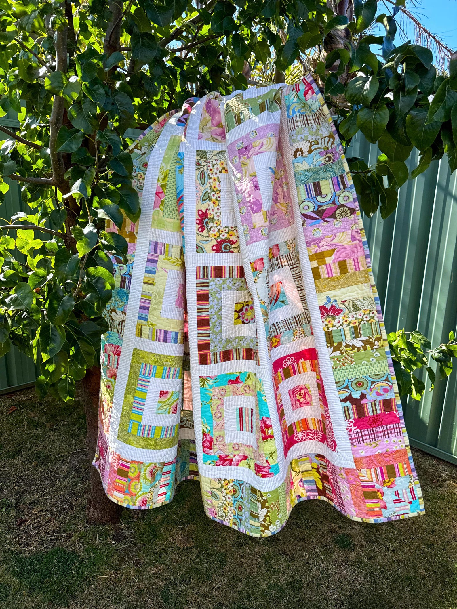 Funky Scrap Quilt PDF Pattern by Emma Jean Jansen - Immediate Download ...