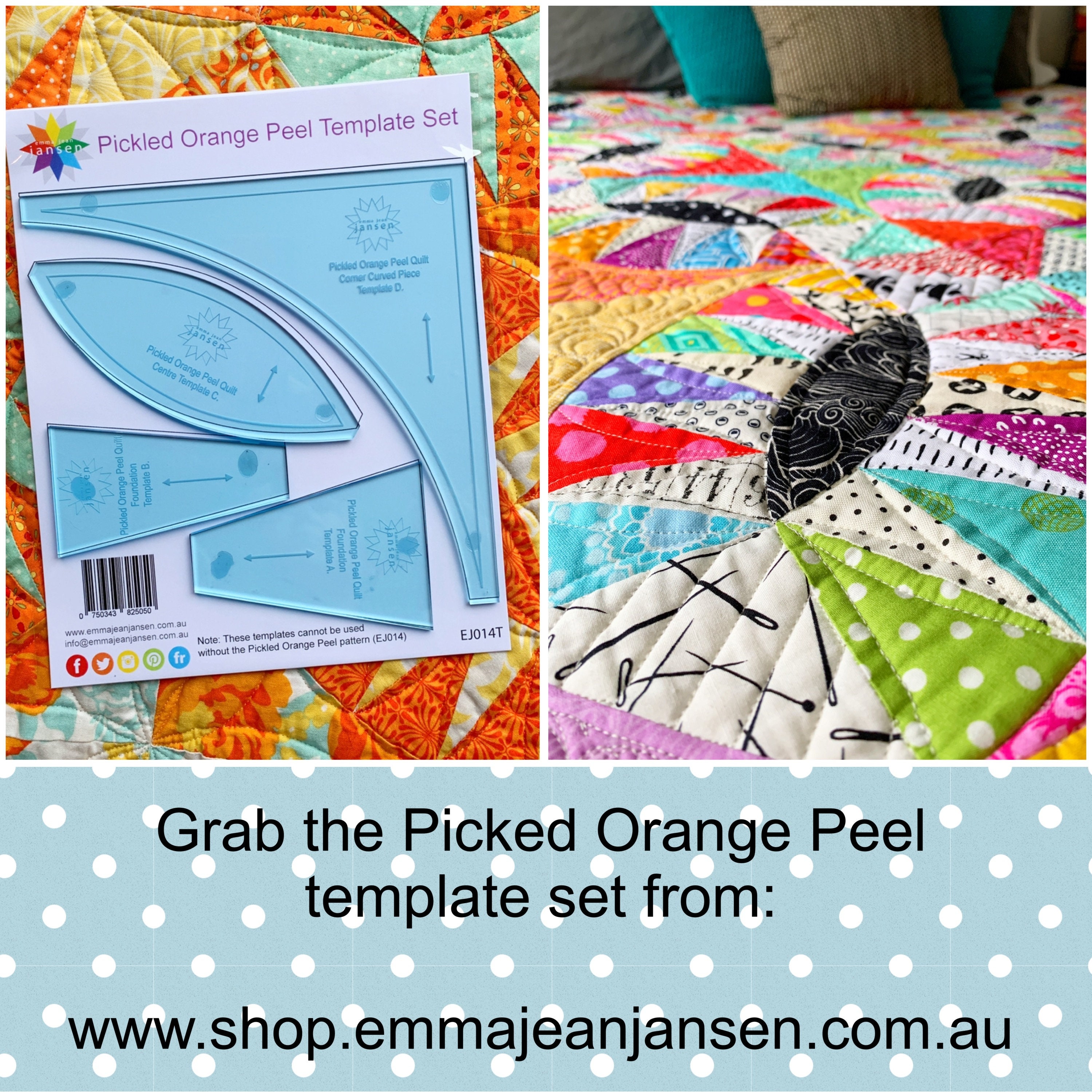 Pickled Orange Peel Quilt Pattern Pickled Orange Peel Quilt Pattern