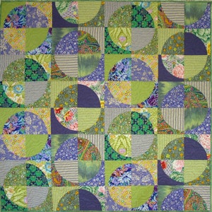 Lime and Soda Quilt PDF Pattern by Emma Jean Jansen - Immediate Download