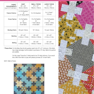 Balderdash Quilt PDF Pattern by Emma Jean Jansen Immediate Download image 2