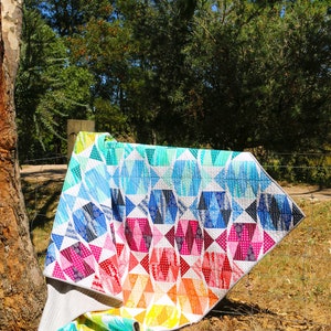 Gemstone Tumble Quilt PDF Pattern by Emma Jean Jansen Immediate Download image 10