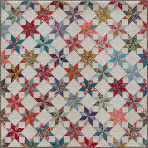 Liberty Stars Quilt PDF Pattern by Emma Jean Jansen - Immediate Download