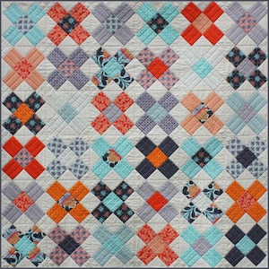 King&#39;s Cross Quilt Mini PDF Pattern by Emma Jean Jansen - Immediate Download