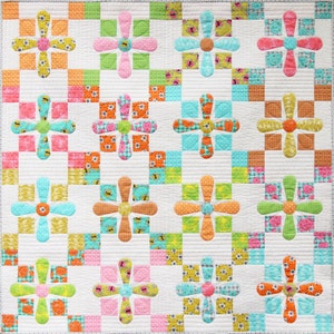 Outback Blossoms Quilt PDF Pattern von Emma Jean Jansen - Sofortdownload