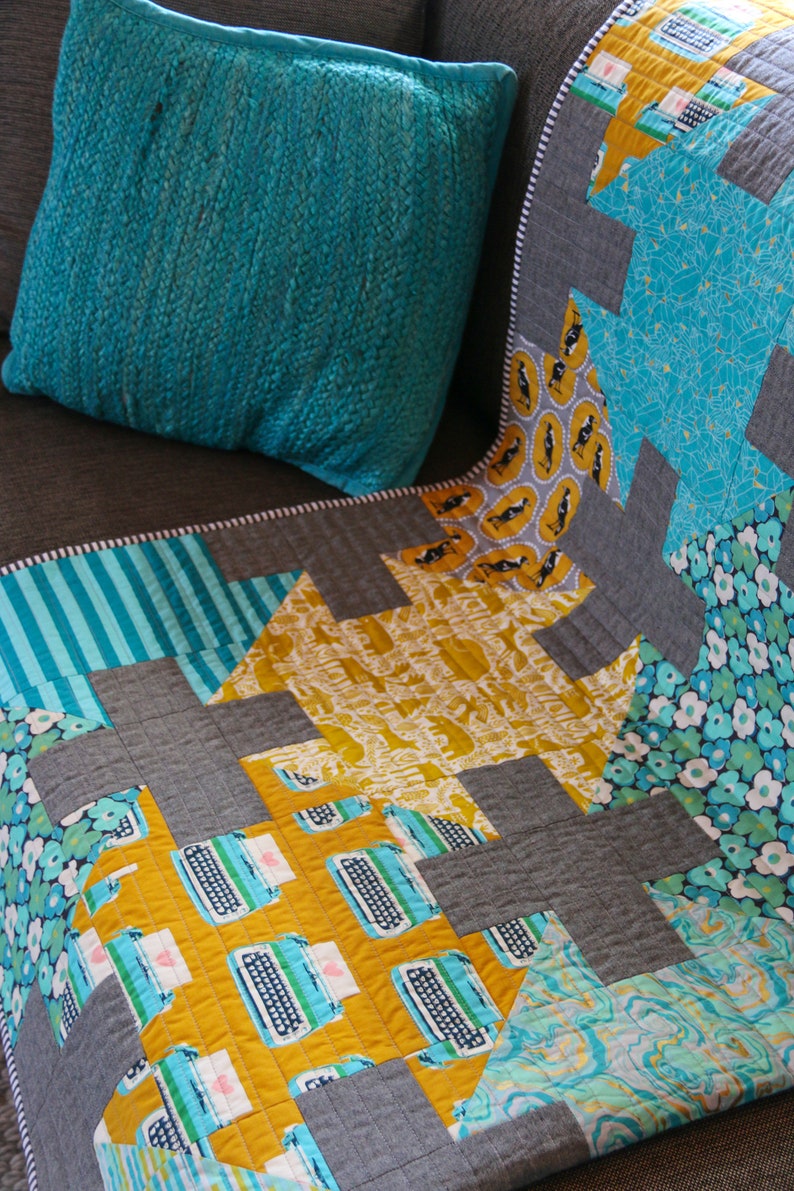 Balderdash Quilt PDF Pattern by Emma Jean Jansen Immediate Download image 9