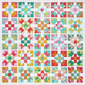 Kiss Goodnight Quilt PDF Pattern von Emma Jean Jansen - Sofortdownload
