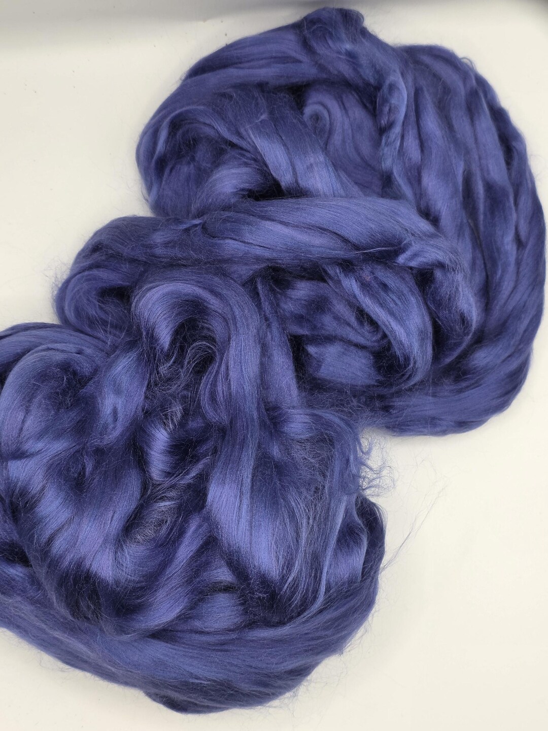 Blue Roving Blue Bamboo Roving 7.00 per Oz - Etsy