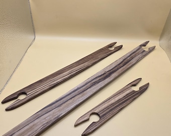 22, 14, 10, 8, 6 Zoll schwarze Limba Holz Schiffchen