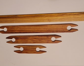 22, 14, 10, 8, 6 Zoll Kanarische Holzschiffchen