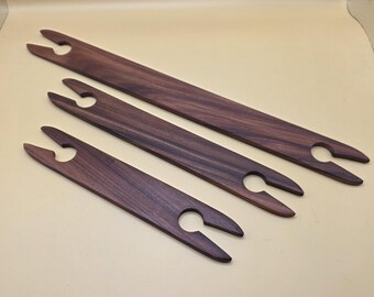 21, 14, 10, 8, 6 Zoll Palisander Schiffchen